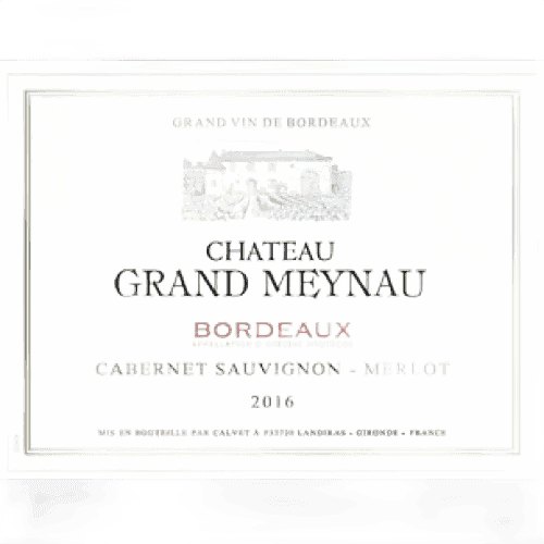 Château Grand Meynau Bordeaux